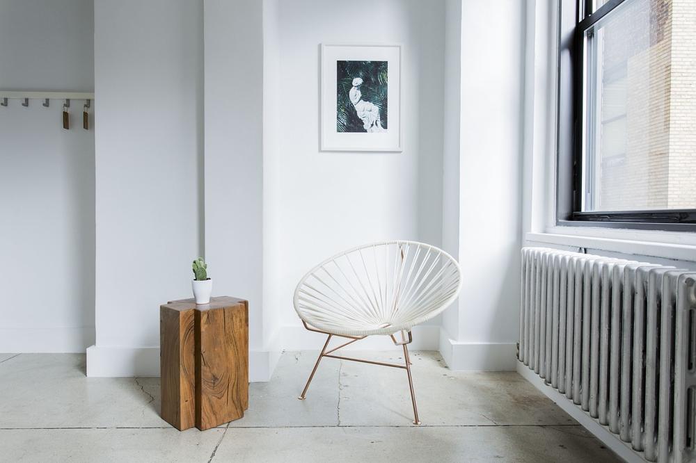 Painted room