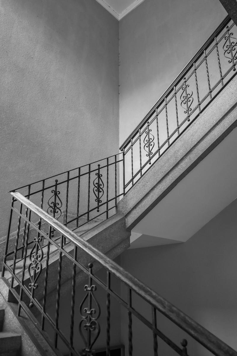decorated staircase