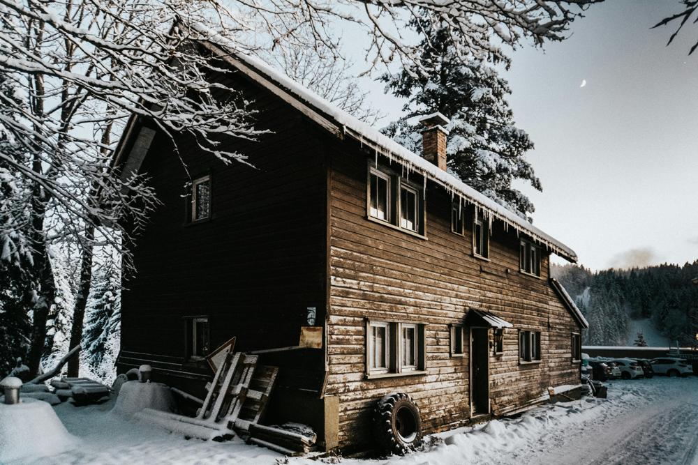 rustic house
